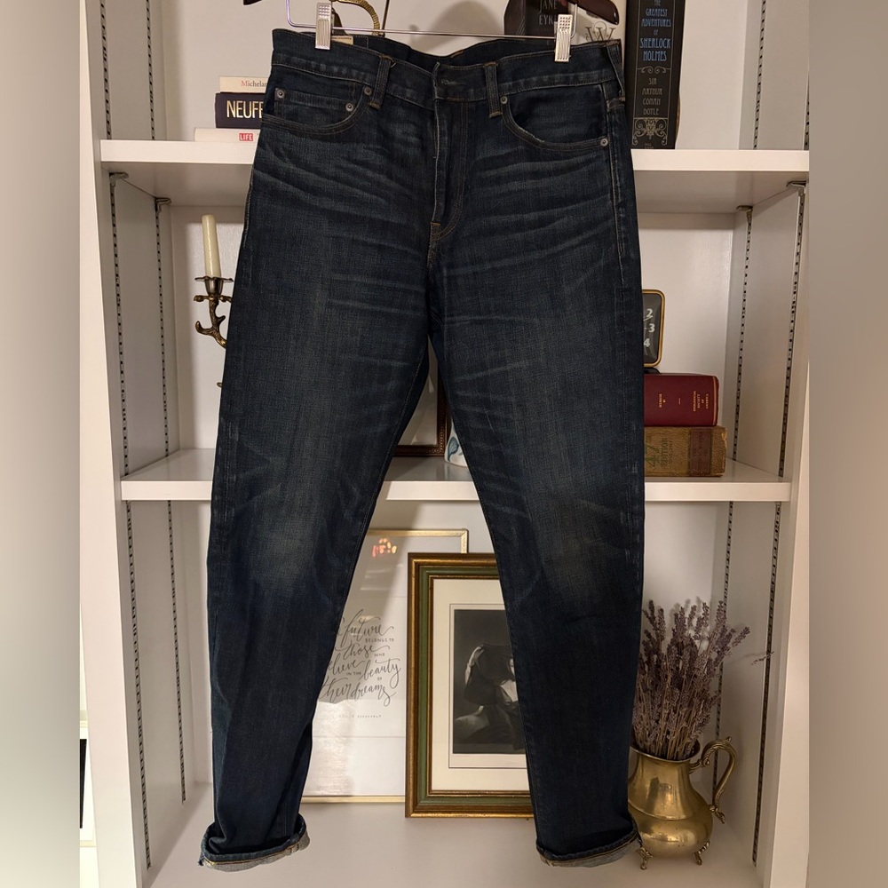 J. Crew Men's Indigo Straight Jeans